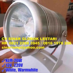 Lampu Sorot Kolam 20 watt 12volt atau 220volt Lampu Sorot Kolam 20 watt 12volt atau 220volt